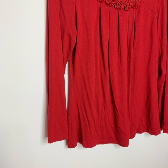 Fashion Bug • long sleeve rose blouse - Picture 5 of 6